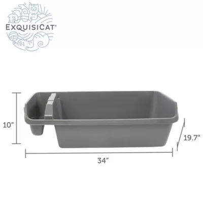 Product ExquisiCat Compartment Litter Box with Storage