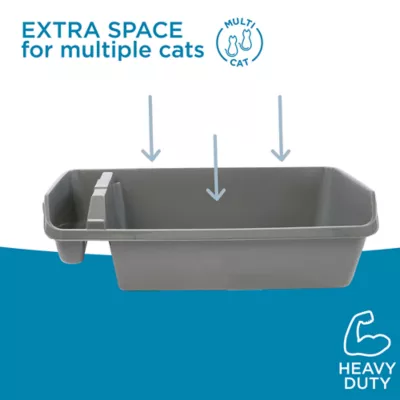 Product ExquisiCat Compartment Litter Box with Storage