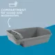 Product ExquisiCat Compartment Litter Box with Storage