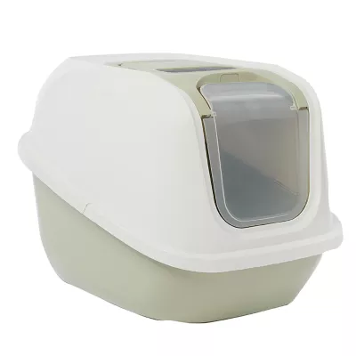 Product ExquisiCat Smart Cat Hooded Litter Box with Door