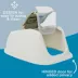 ExquisiCat Smart Cat Hooded Litter Box with Door image thumbnail 4