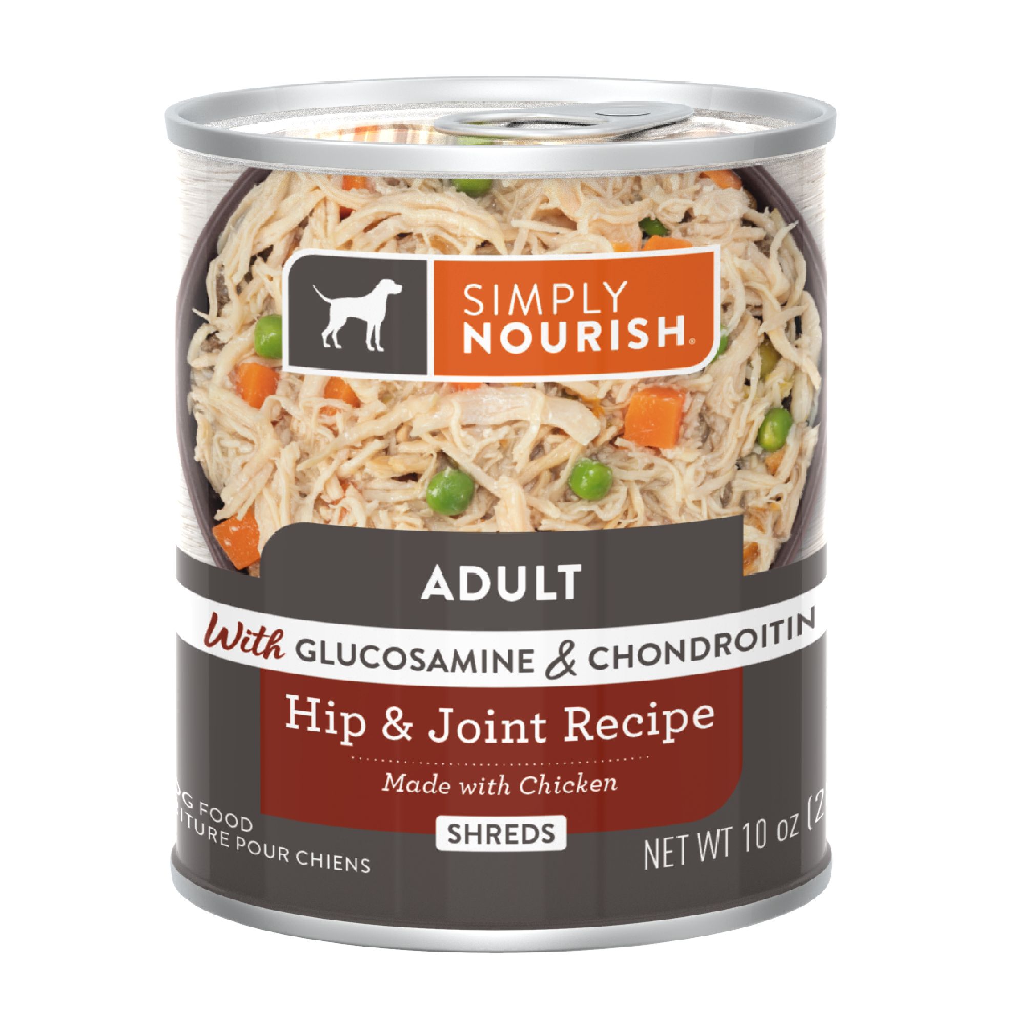 Simply Nourish Hip & Joint Recipe Adult Dog Food Chicken, 10 OZ dog Canned Food PetSmart