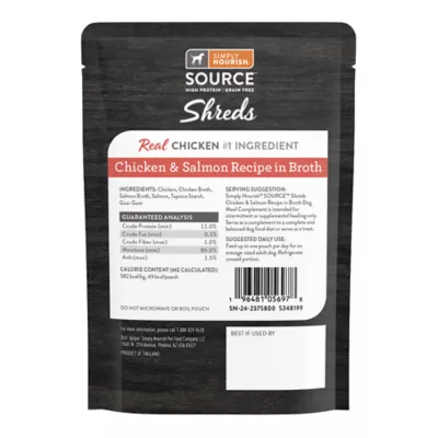 Simply Nourish® Source Dog Meal Topper - Shreds, 3 Oz. - Image 6