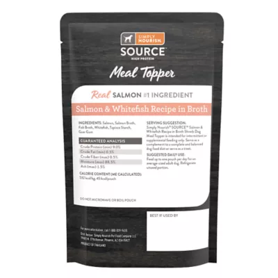 Product Simply Nourish® Source Dog Meal Topper - Shreds, 3 Oz.