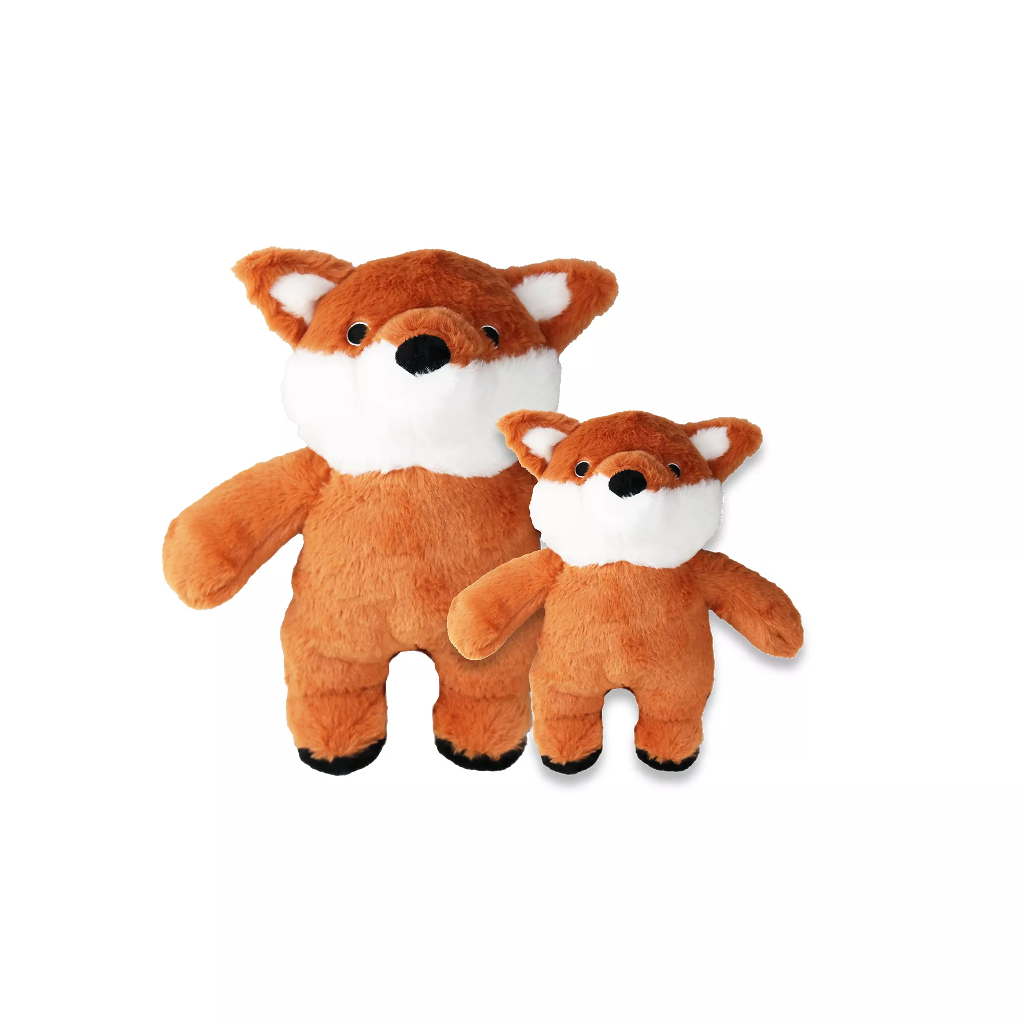 Hip Doggie Dogstar Toys Felicia the Fox Plush Dog Toy