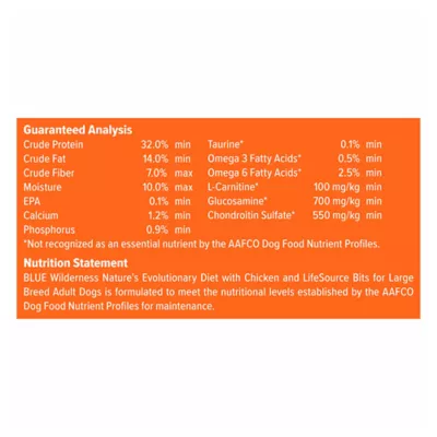 Product Blue Buffalo Wilderness Nature's Evolutionary Diet Puppy Dry Dog Food - Chicken