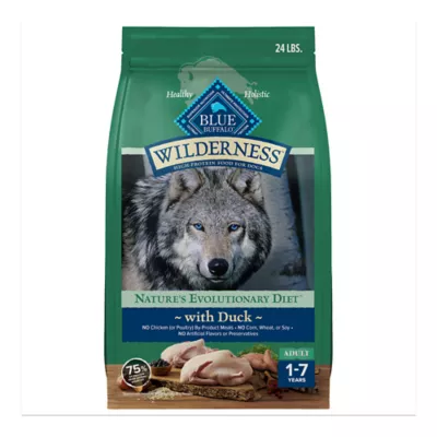 Product Blue Wilderness Adult Dry Dog Food - Wholesome Grains,  High-Protein, Natural, Duck