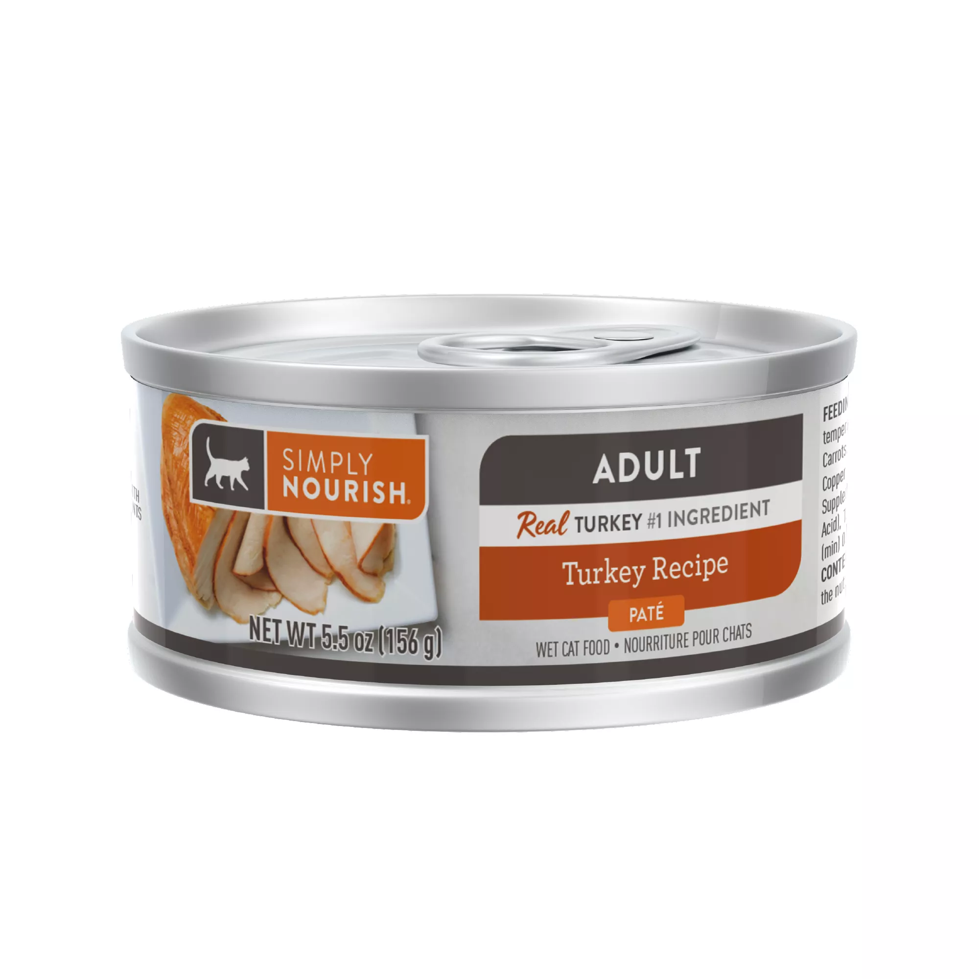 Simply Nourish Natural Wet Cat Food - Pate, 5.5 oz