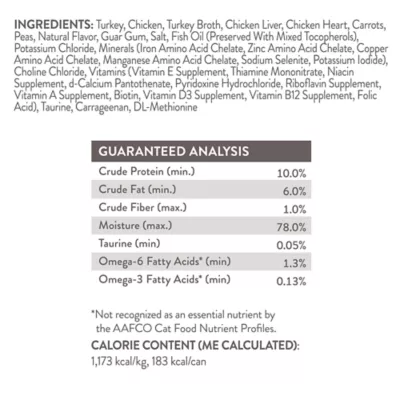 Product Simply Nourish Natural Wet Cat Food - Pate, 5.5 oz