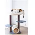 Catry Lifted 28-in Modern Cat Tree with Interactive Tunnel & Cat Toys image thumbnail 2