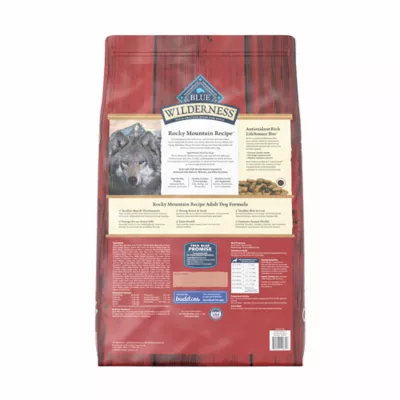 Product Blue Buffalo Wilderness Rocky Mountain Recipe Adult Dog Dry Food - Red Meat