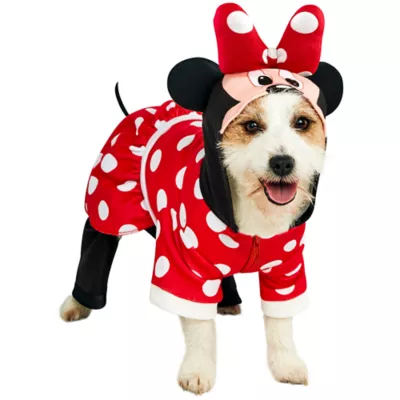 Rubie's Pet Shop Halloween Minnie Mouse Dog & Cat Costume - Image 1