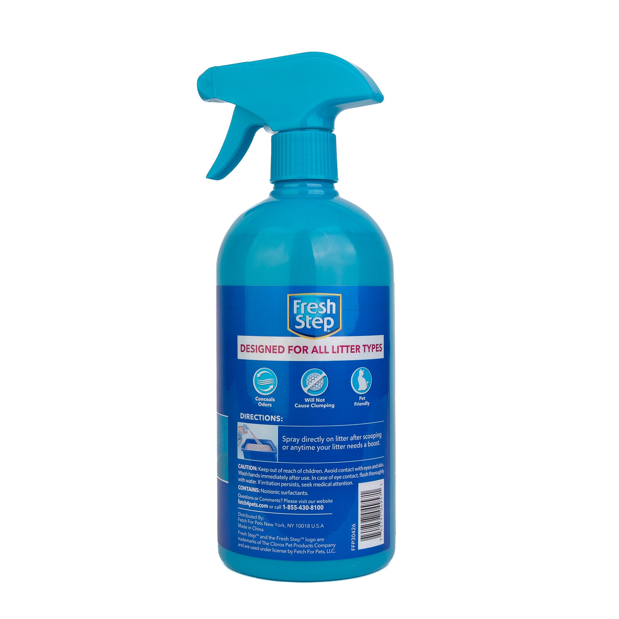 Fresh Step® Litter Box Odor Eliminating Spray Cat Deodorizer For All Litter Types - thumbnail 2