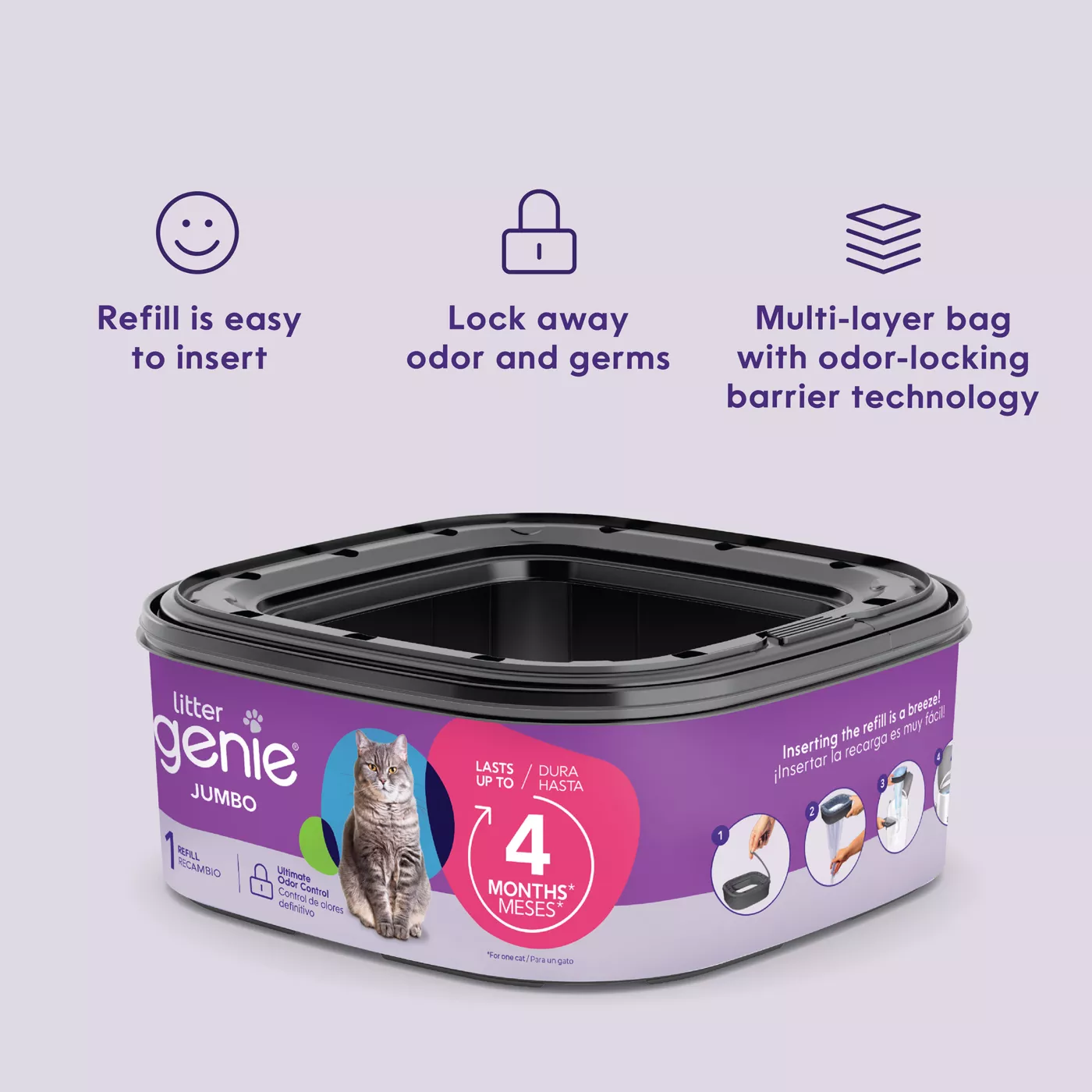Litter Genie Jumbo Refill