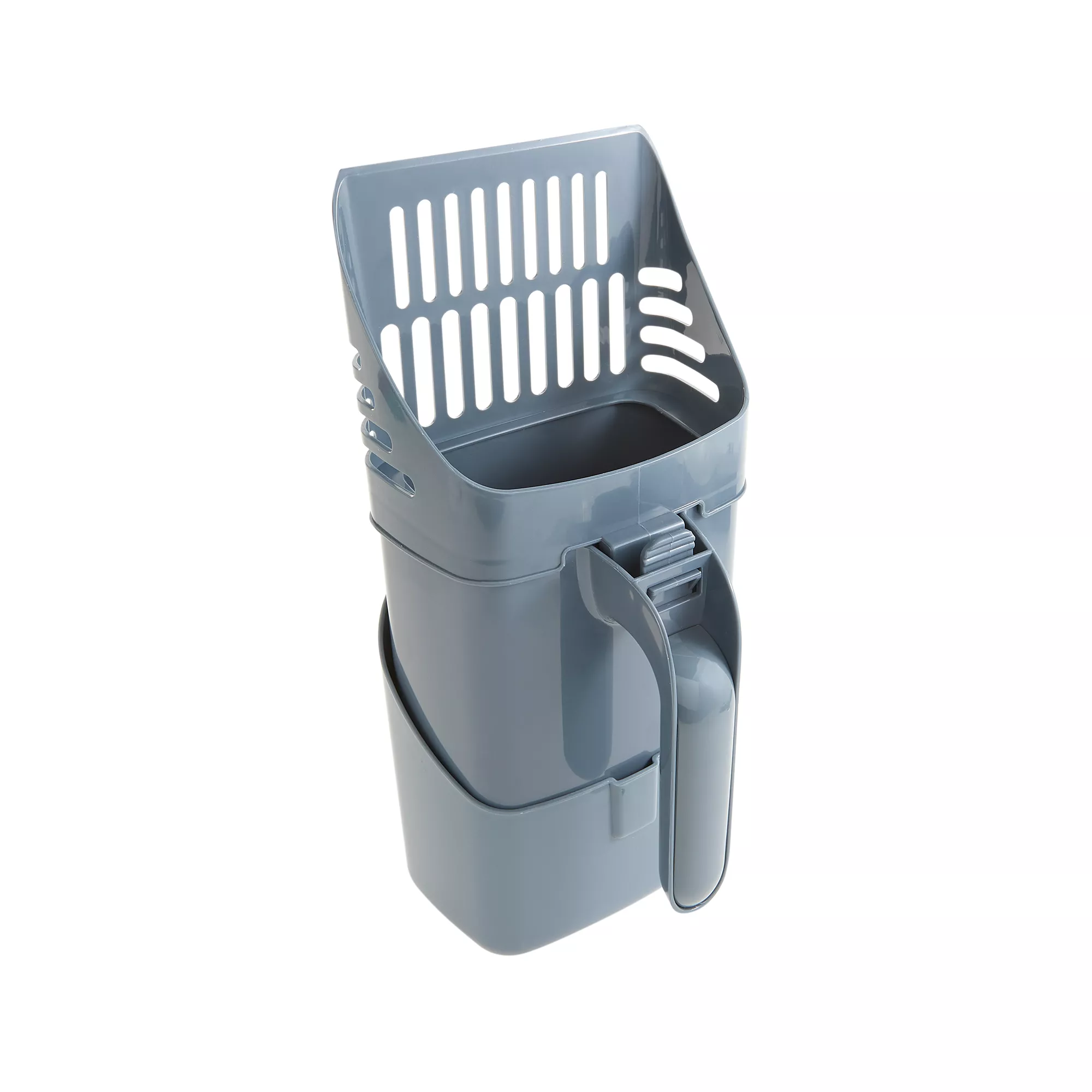 Exquisicat 4-in-1 Litter Scoop Waste Bin Caddy