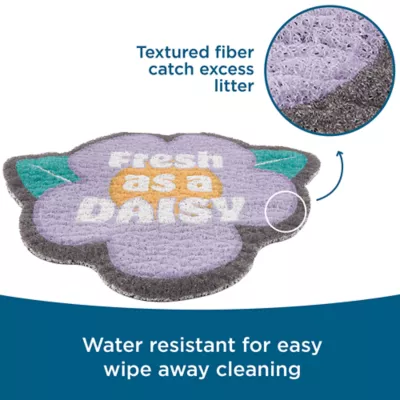 Product Exquisicat Fresh As A Daisy Scatter Control Litter Mat