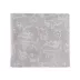 ExquisiCat® Gray Cat Design Microfiber Cat Litter Mat image thumbnail 1