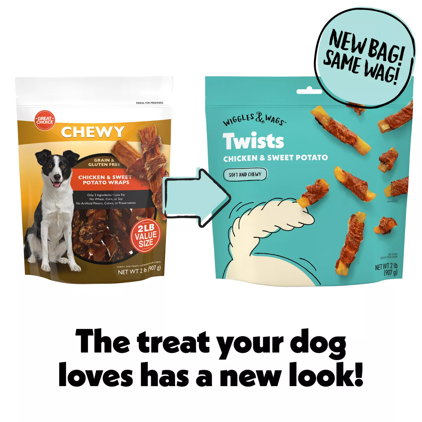 Petsmart male dog fluos wraps