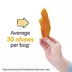 Wiggles & Wags All Life Stages Jerky Cuts Dog Treats - Chicken image thumbnail 3
