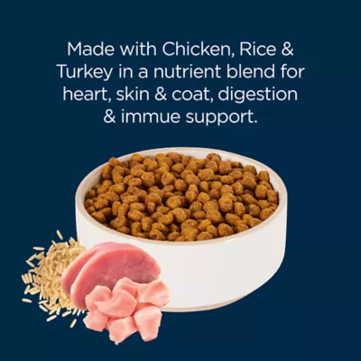 Product Authority® Everyday Health All Life Stages Dry Cat Food - Chicken, Rice & Turkey, With-Grain