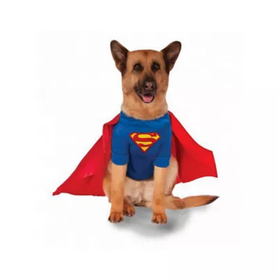 Product Rubie's Pet Shop Halloween Superman Dog & Cat Costume