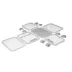 Diggs Evolv Dog Crate White - Durable, Modular, Sleek Design image thumbnail 5