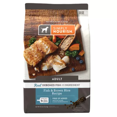 Product Simply Nourish Adult Dog Food - Fish & Brown Rice