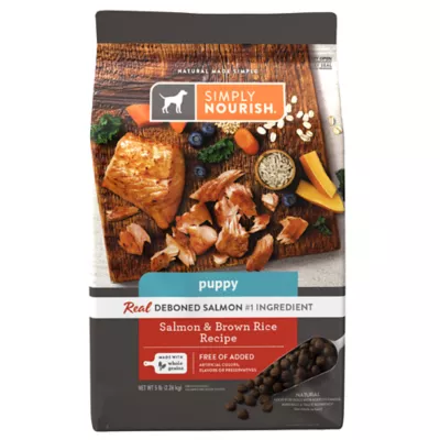 Product Simply Nourish Dry Puppy Food - Salmon & Brown Rice