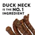 Dentley's Nature's Chews Duck Neck Carrot and Pumpkin 6 OZ image thumbnail 4