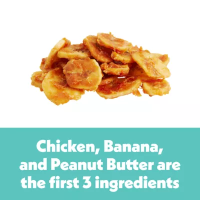 Wiggles & Wags Dipped Slices Banana with Chicken & Peanut Butter - Image 3
