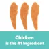 Wiggles & Wags Chicken Meaty Strips Dog Treats 12 OZ image thumbnail 3