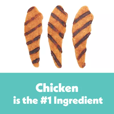 Product Wiggles & Wags Chicken Meaty Grillers Dog Treats 12 OZ