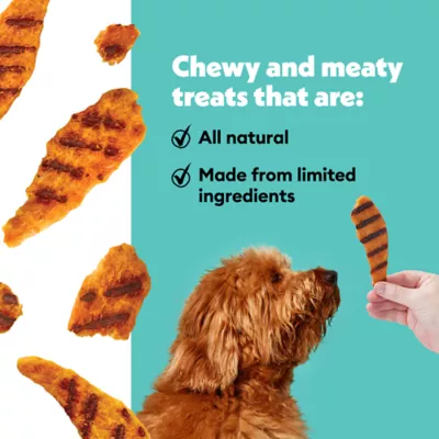 Product Wiggles & Wags Chicken Meaty Grillers Dog Treats 12 OZ