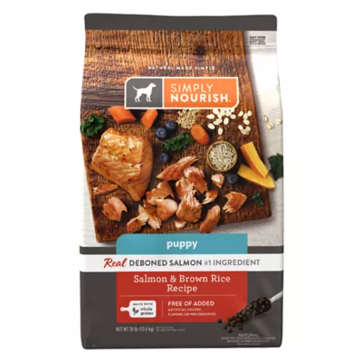 Product Simply Nourish Dry Puppy Food - Salmon & Brown Rice