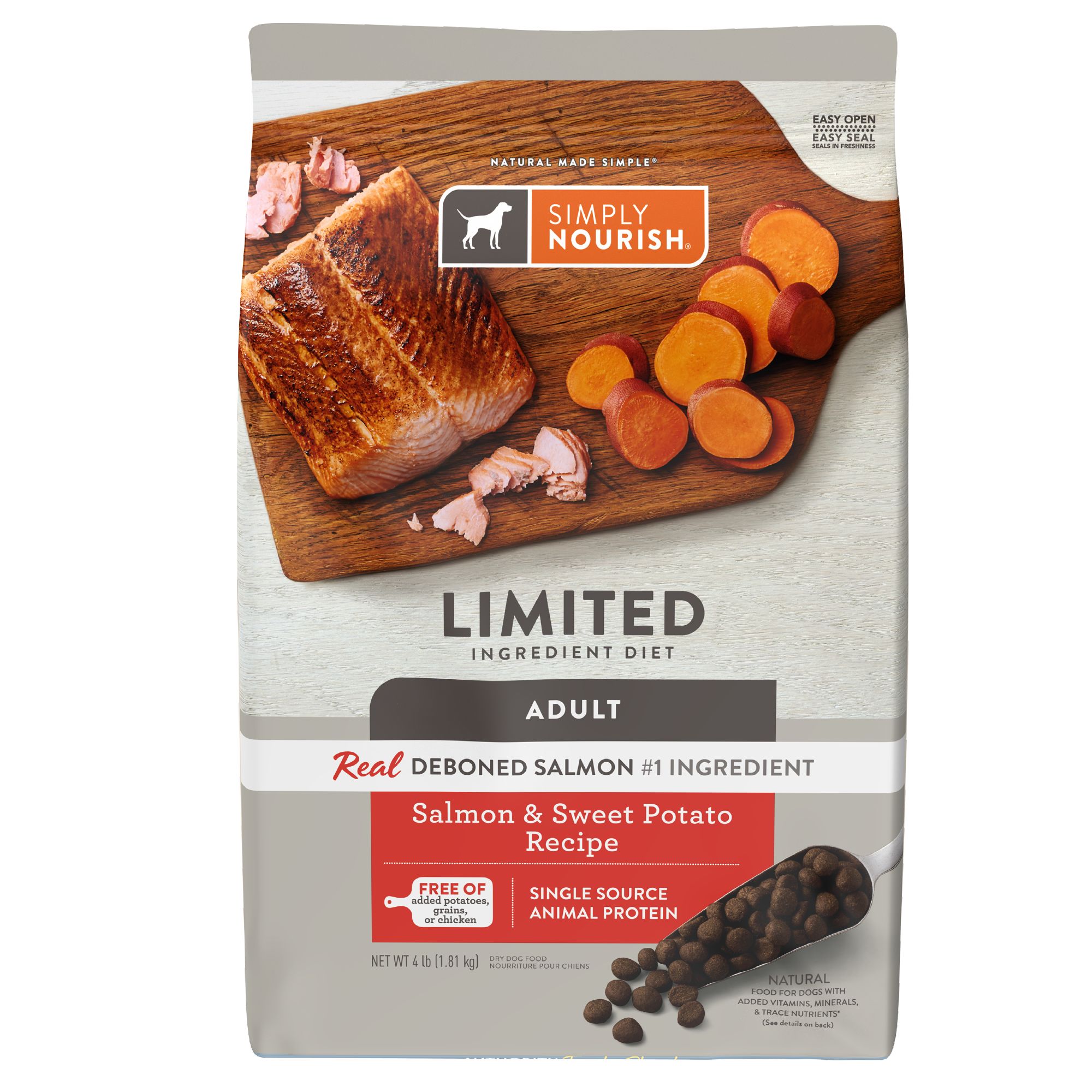 Salmon limited ingredient outlet dog food