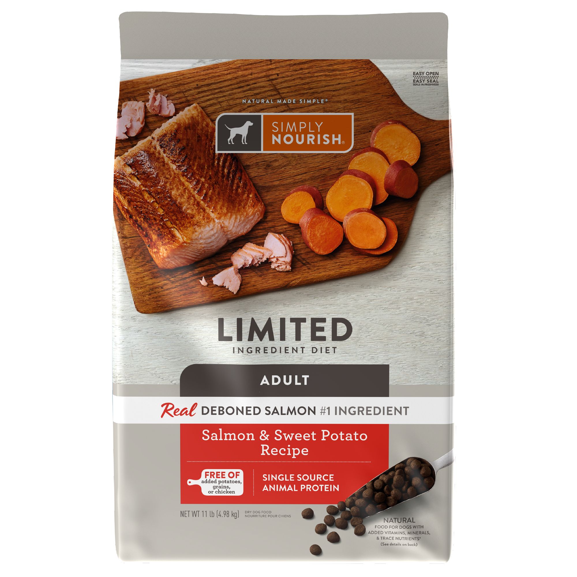 Limited ingredient dog food best sale salmon and sweet potato