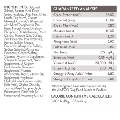 Product Simply Nourish® Limited Ingredient Diet Adult Dry Dog Food - Salmon & Sweet Potato