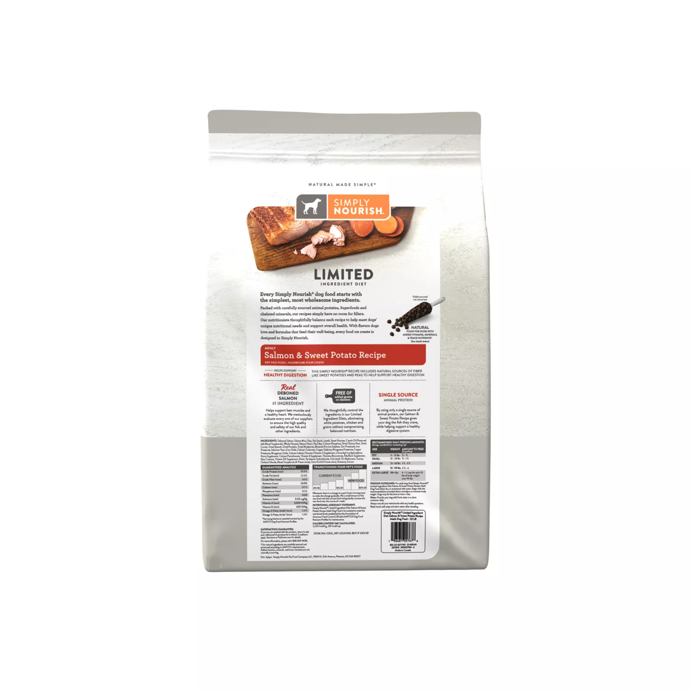 Dog food limited ingredient diet sale