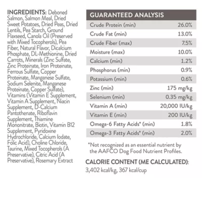 Product Simply Nourish® Limited Ingredient Diet Adult Dry Dog Food - Salmon & Sweet Potato