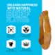 Product Sitka Farms Beef Back Strap Ring Dog Natural Chew Treat 5 CT