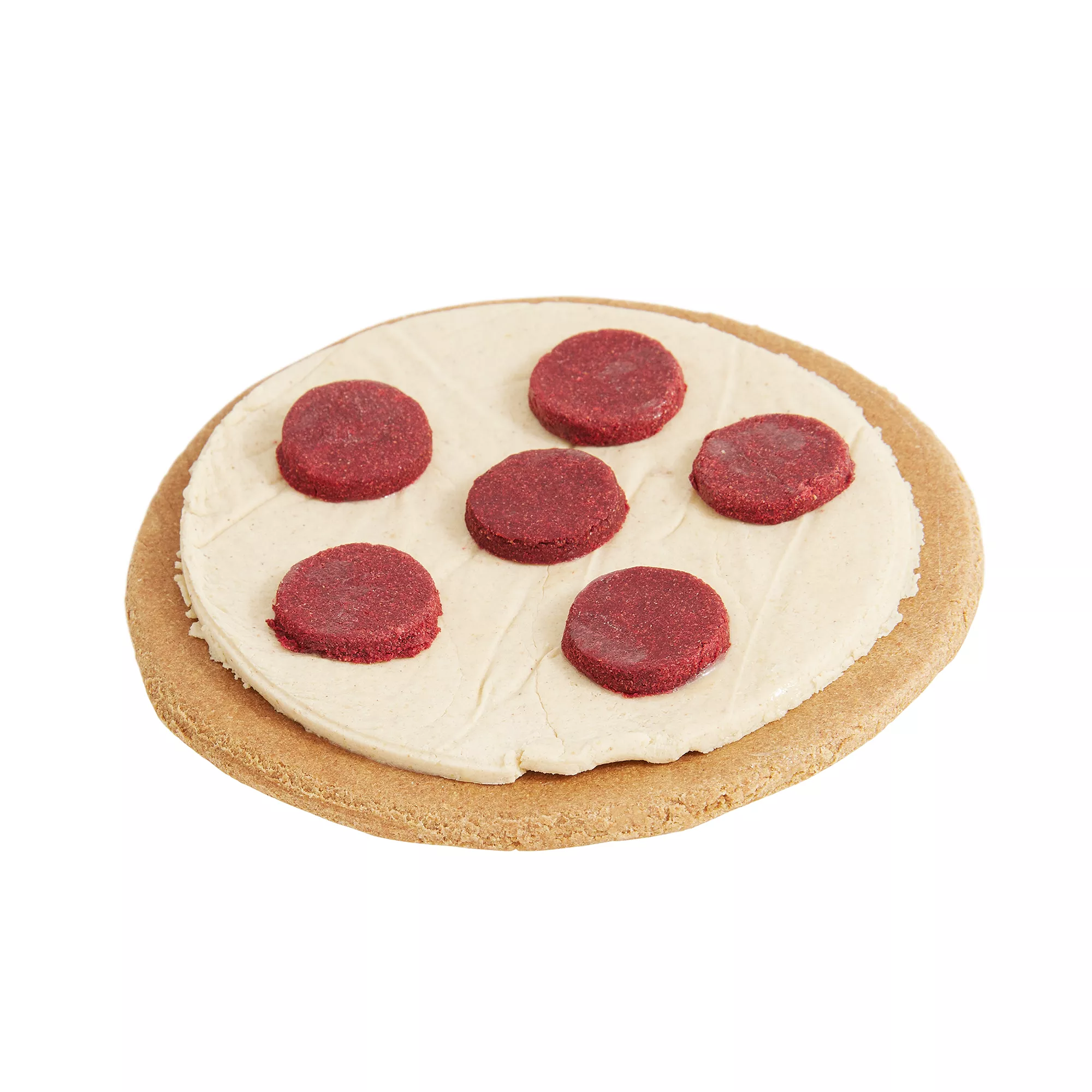  Dentley's Rawhide Alternative Pizza Shaped Dog Chew 3 oz