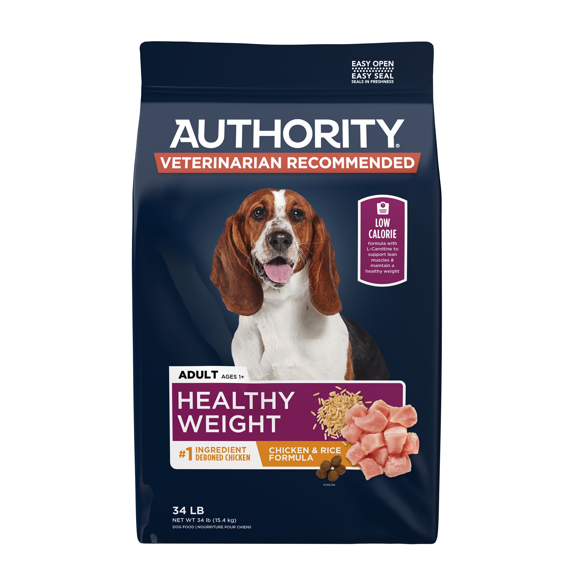 Calorie control dog food hotsell