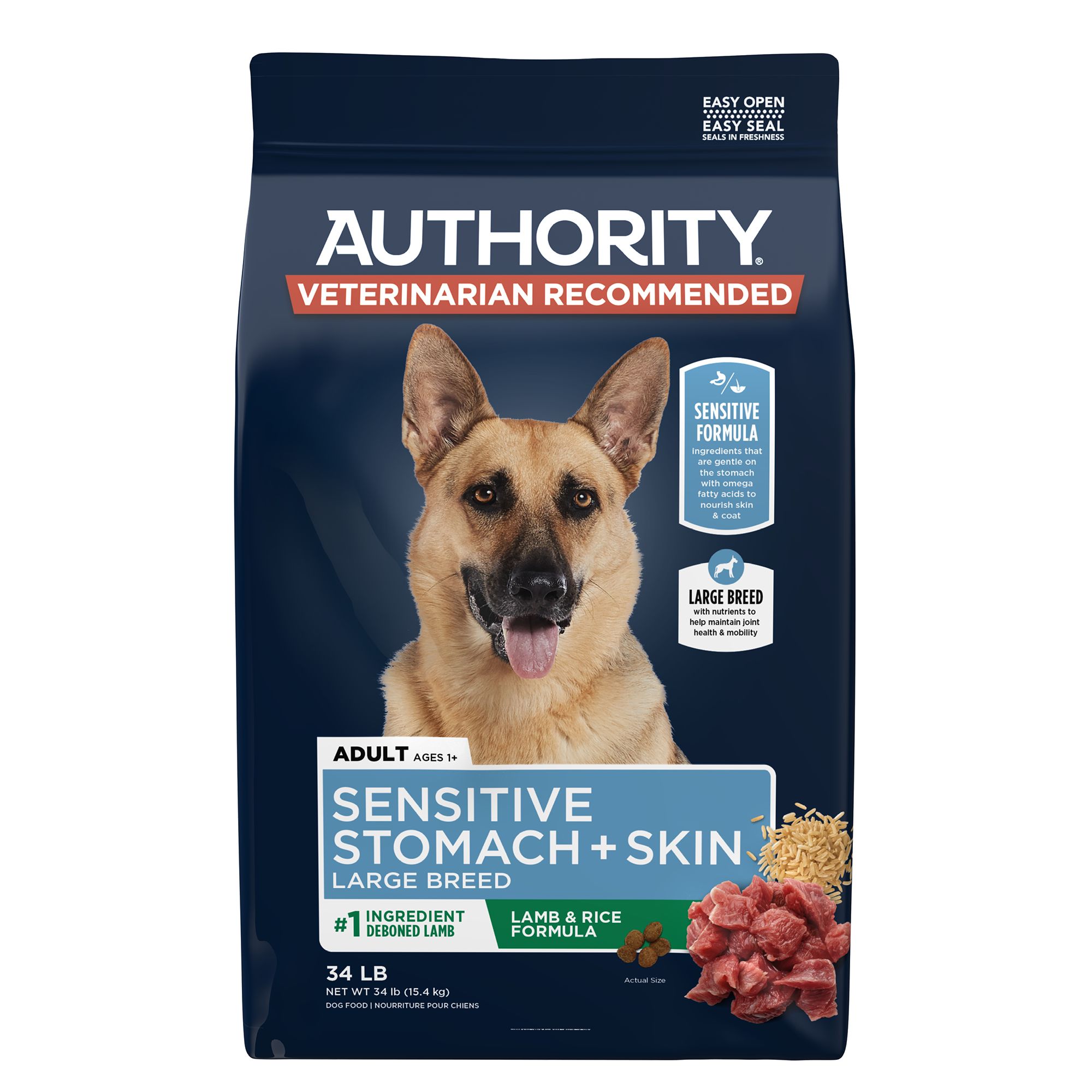 Authority dog food canada best sale