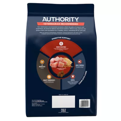 Authority Digestive Support Adult Dog Dry Food - Chicken & Rice