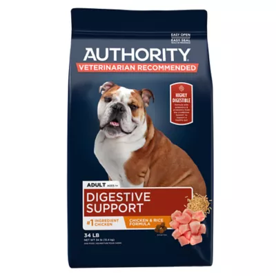 Authority Digestive Support Adult Dog Dry Food Chicken and Rice Size 18 lb PetSmart