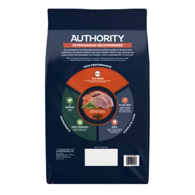 Product Authority High Performance All Life Stages Dry Dog Food - Turkey, Pea, Salmon, & Duck, 30 lb