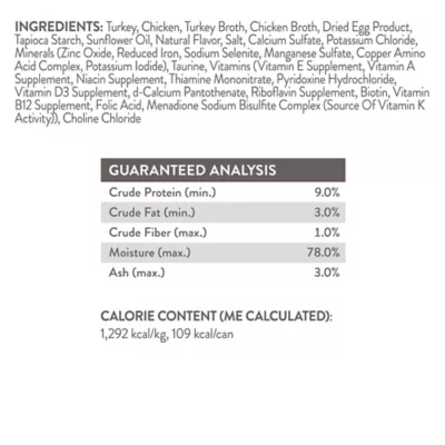 Product Simply Nourish Source Natural Adult Cat Food - Hight Protein, Grain Free, Pate, 3 oz