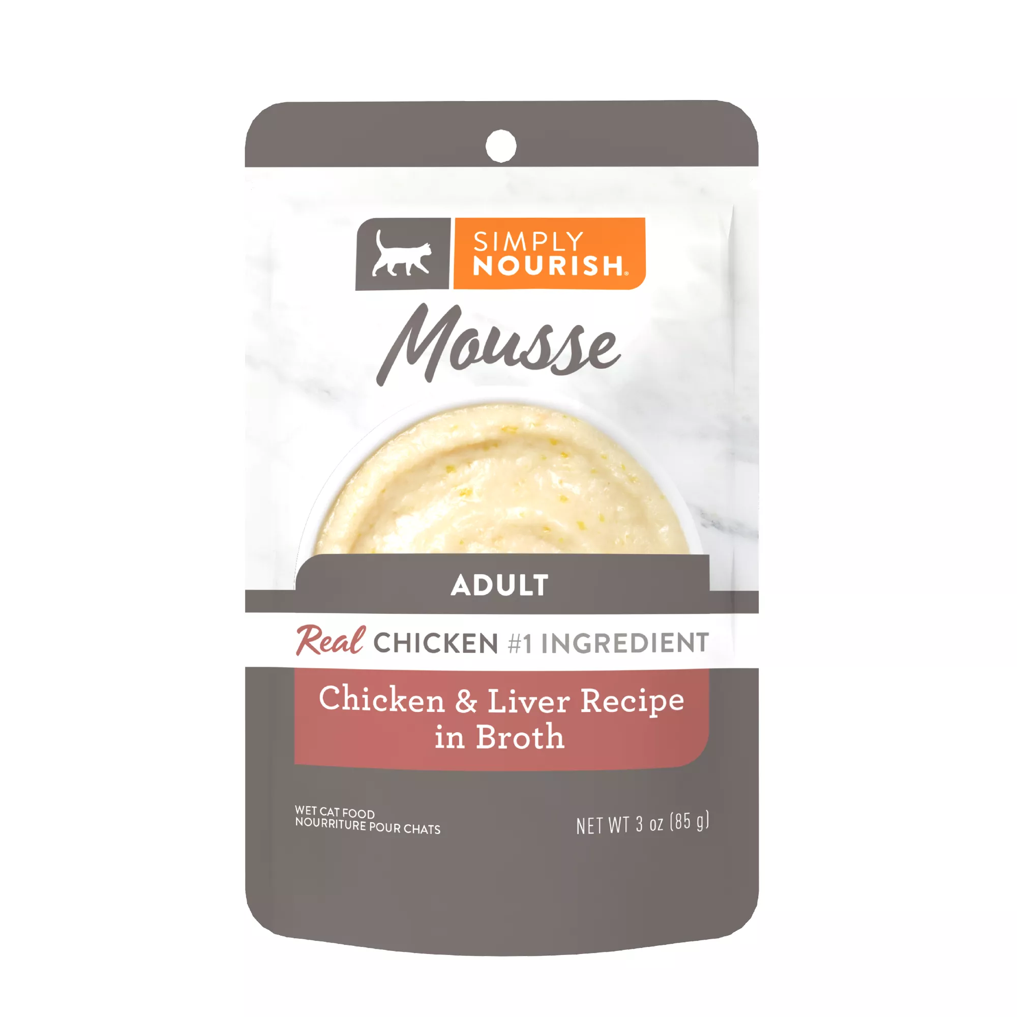 Simply Nourish® Mousse Cat Meal Topper - Natural, 3 Oz