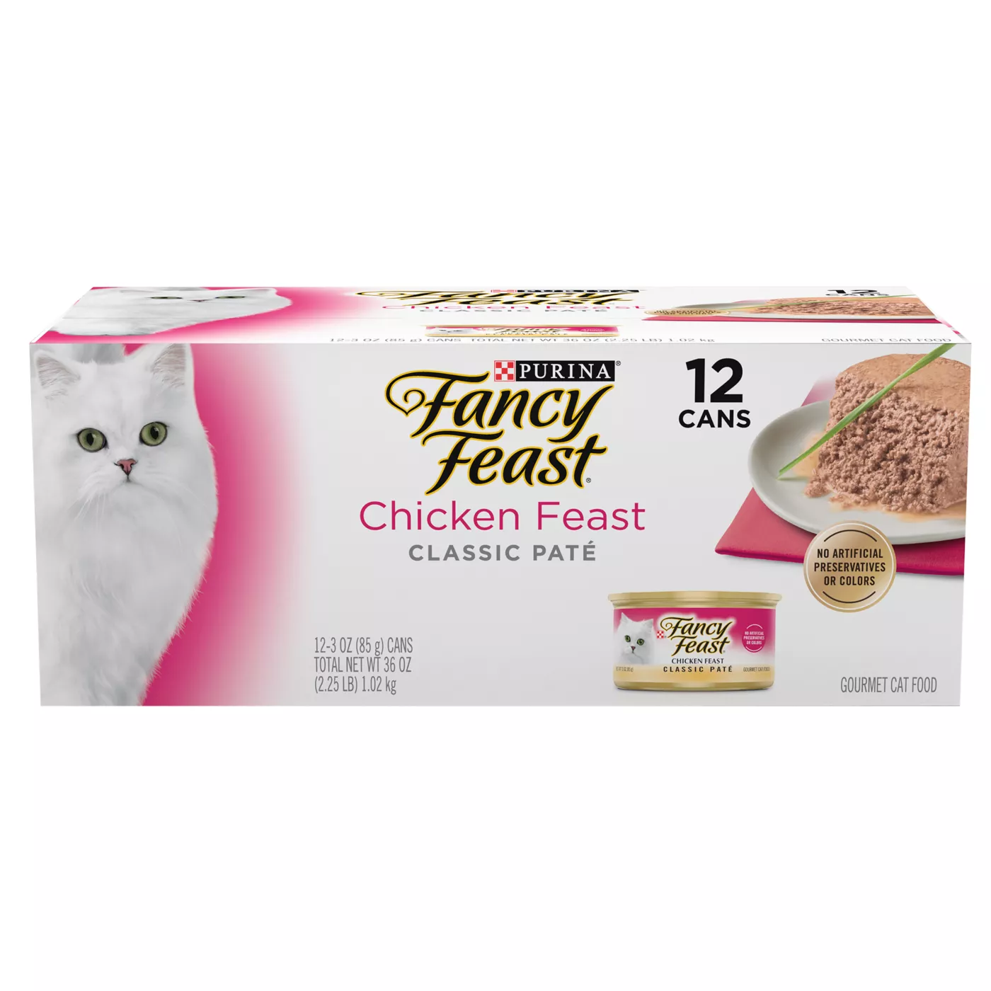 Fancy feast gourmet classic wet cat food hotsell