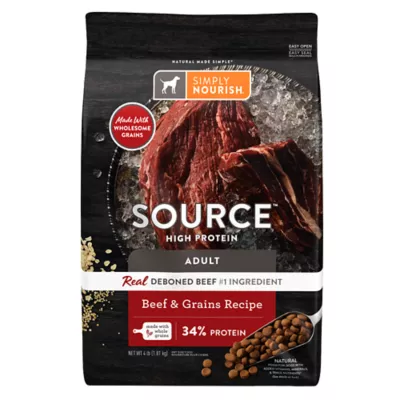 Simply Nourish Source Adult - High Protein, Beef & Grain - Image 1